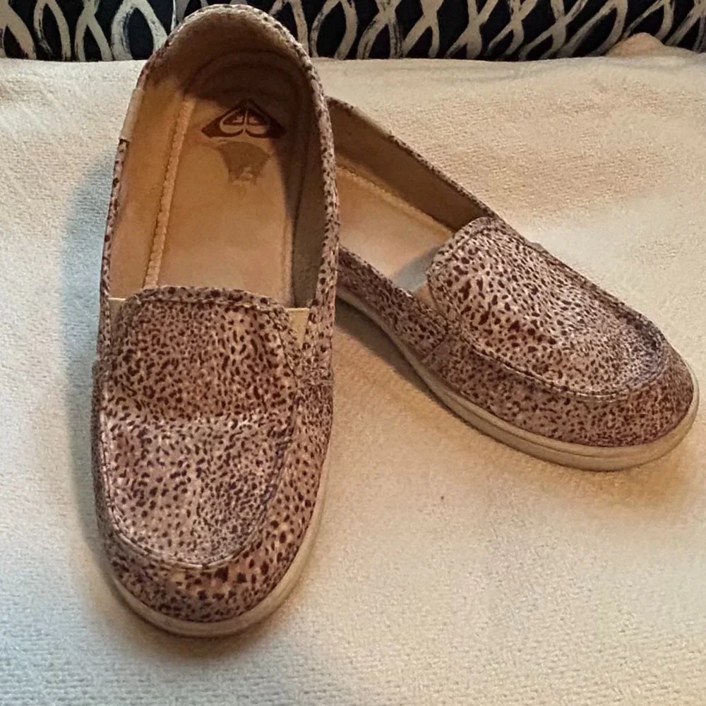 Leopard Print Roxy Size 8 - Picture 8 of 11